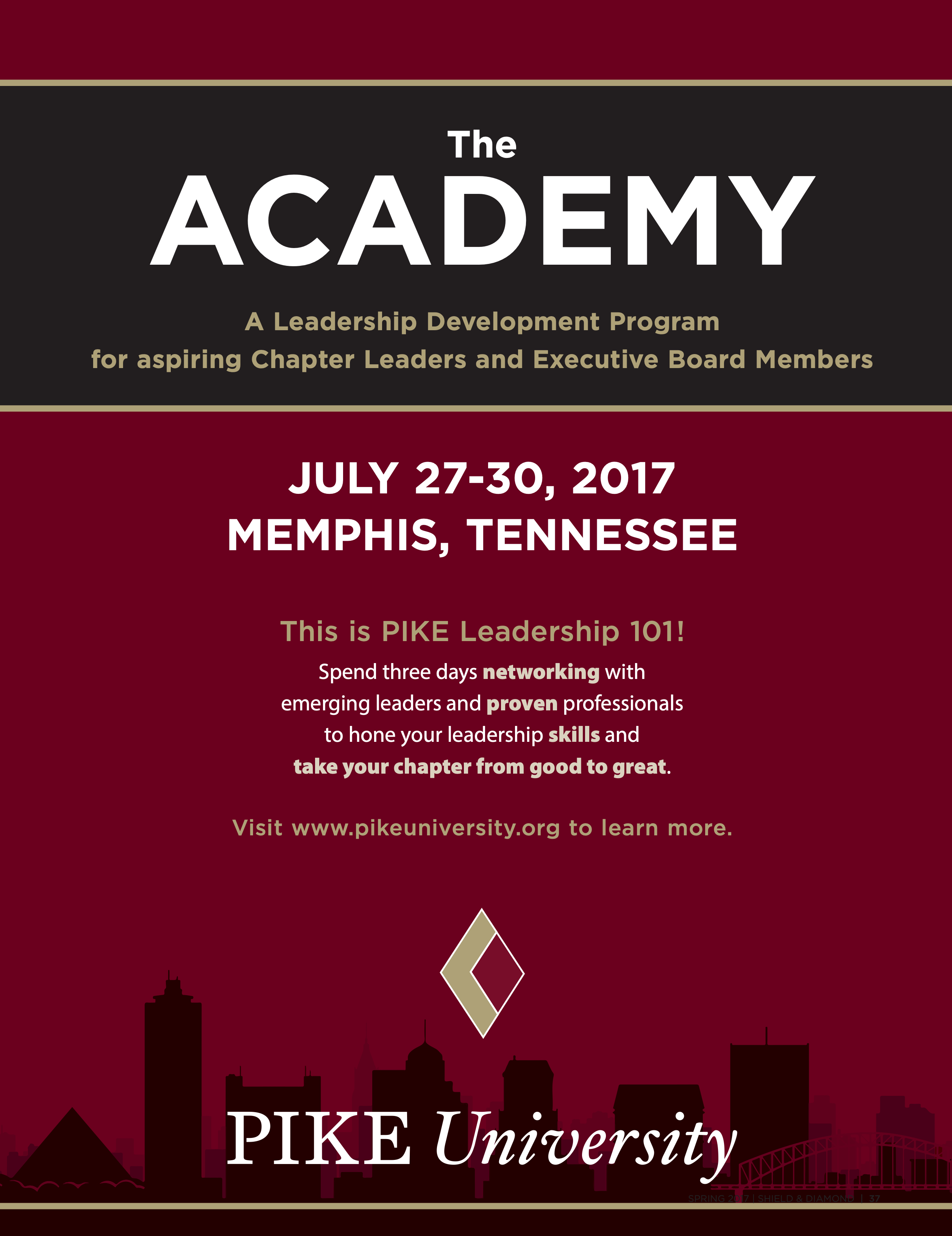 Pike University the Academy, Spring 2017